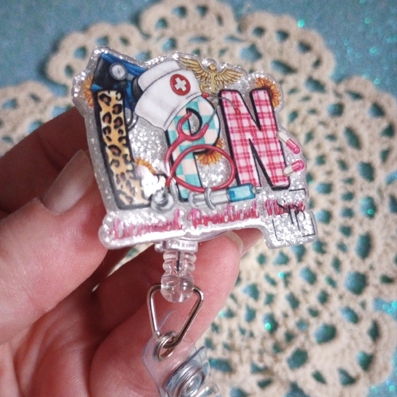 Licensed Practical Nurse Badge Reel - Picture 7 of 7